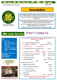 FCCC March 2020 Newsletter